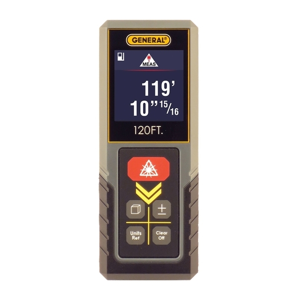 General Tools Laser Tape Measure 120'F LDM3